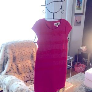 Julie Brown Pink cap/sleeveless dress sz S